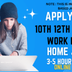 Work from Home Job at Nova 10th 12th pass can Apply