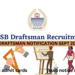 JKSSB Notice: Admit Cards for OMR Based Written Examination Draftsman (Civil)