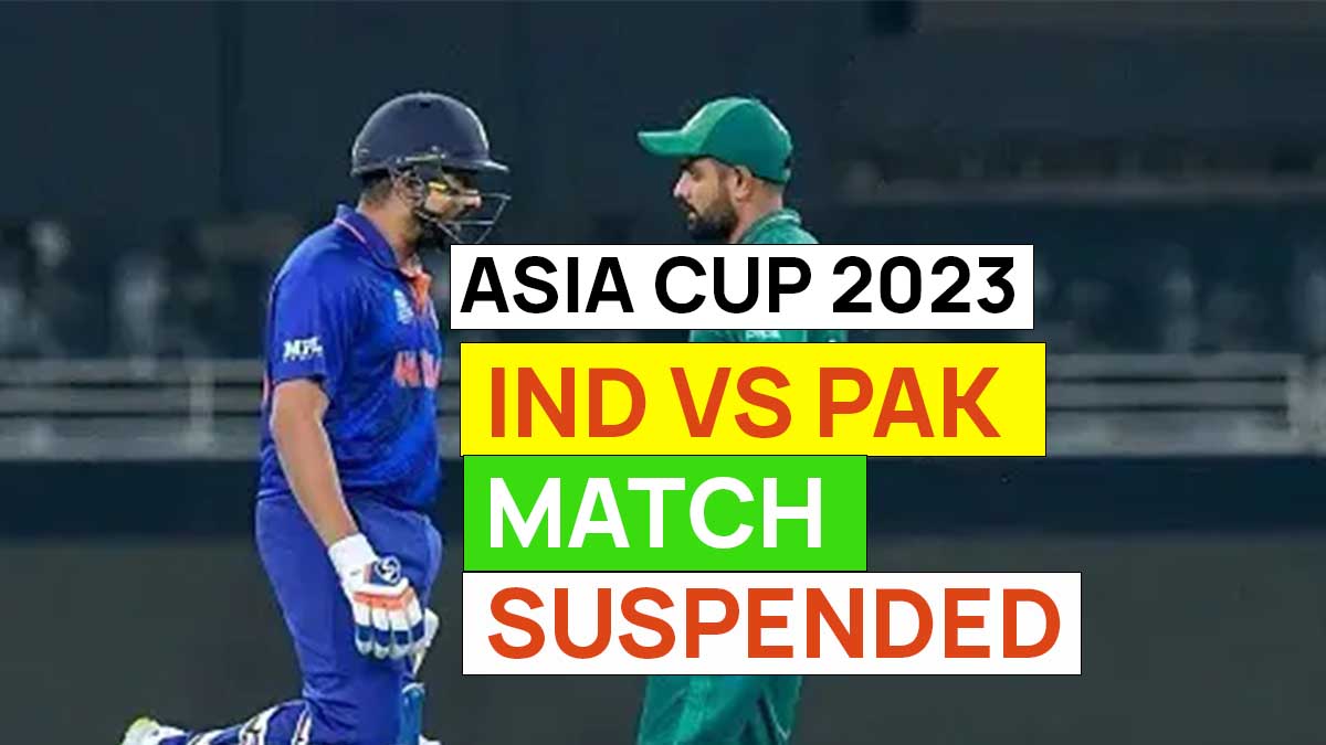 Ind Vs Pakistan Asia Cup 2023 Rain Suspends Thrilling Encounter Insights Creator 7185