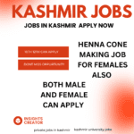 Kashmir Jobs for 10th, 12th, and Graduates – Apply Now! 2023