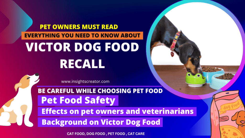 Victor Dog Food Recall
