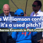 Rohit Sharma : Kane Williamson Confirms it’s a used pitch : Rohit Sharma Responds to Pitch Controversy