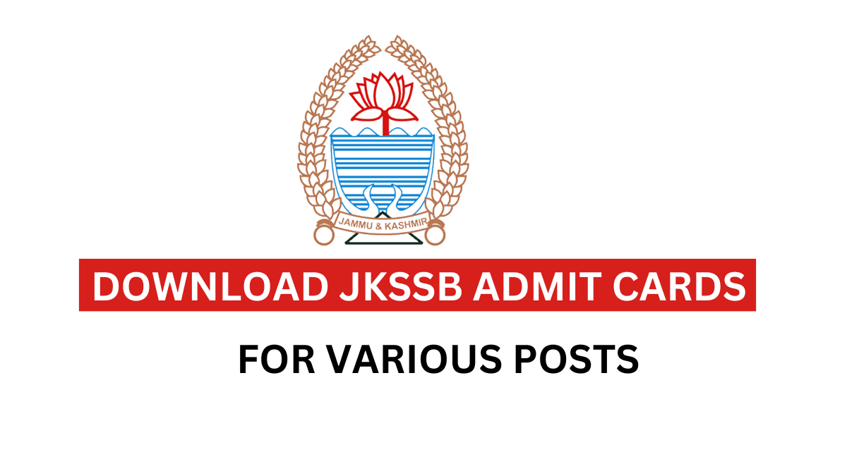 Download Jkssb Admit Card For The Omr Examination