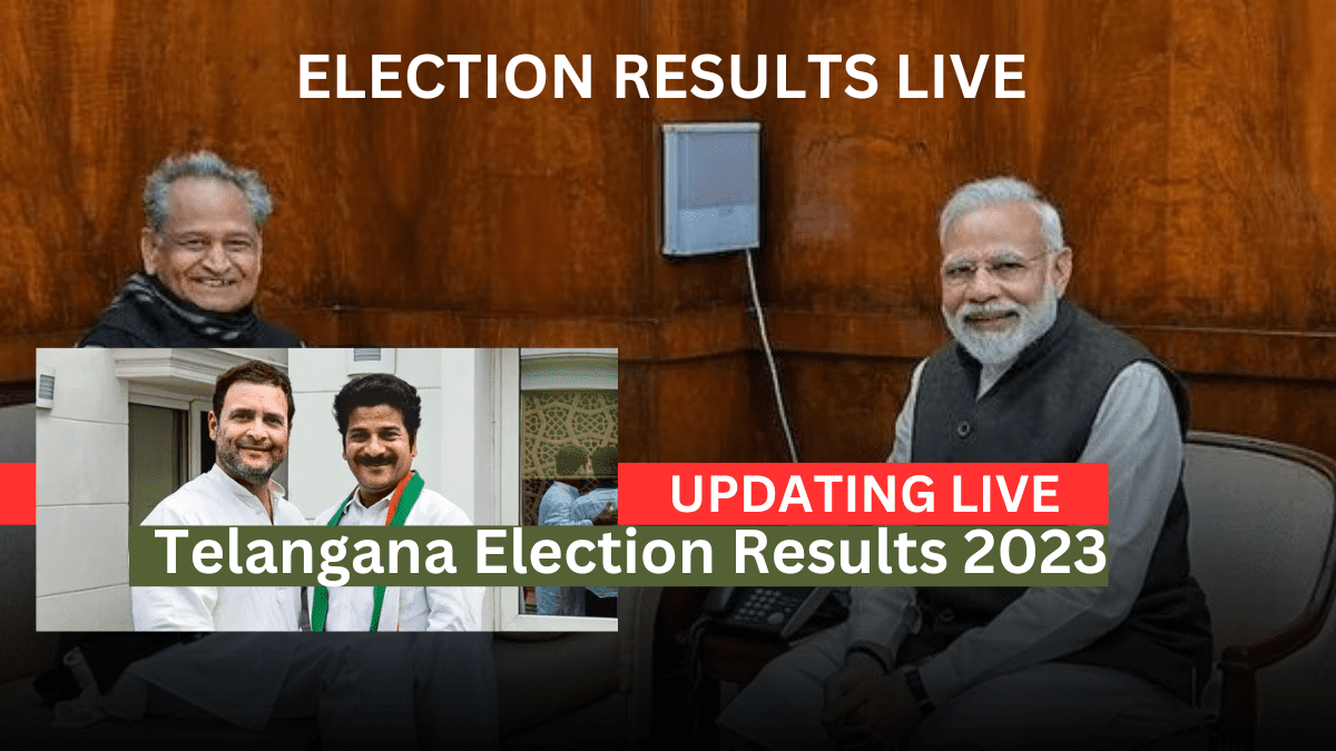 Live Updates: Telangana Election Results 2023: Congress Leading In 70 Seats, Brs Trails With 37
