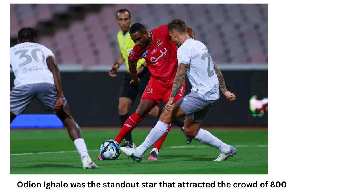 The Saudi Pro League Faced Yet Another Attendance Disappointment As Only 800 Spectators Turned Up To Watch The Match Between Al Wehda And Al Taee At The 38,000-Seater King Abdulaziz Sports City Stadium.