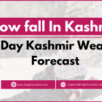 Snowfall in Kashmir: 10-Day Kashmir Weather Forecast
