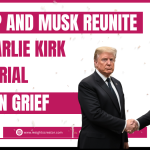Trump Musk Reunite at Charlie Kirk Memorial : A Moment of Unity Amid National Tragedy